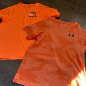 Under Armour Kids' Vibrant Orange Tees